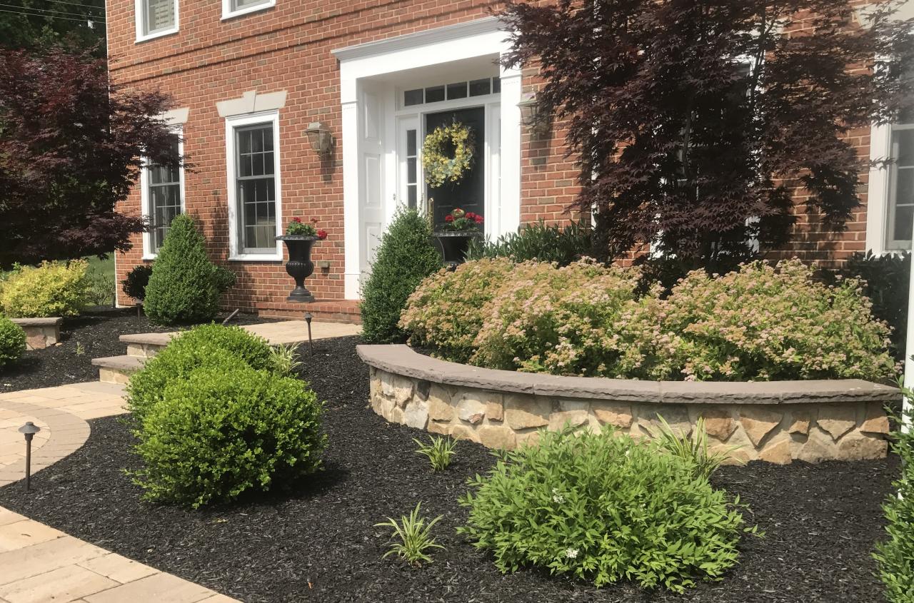 Walls Portfolio Whitehouse Landscaping